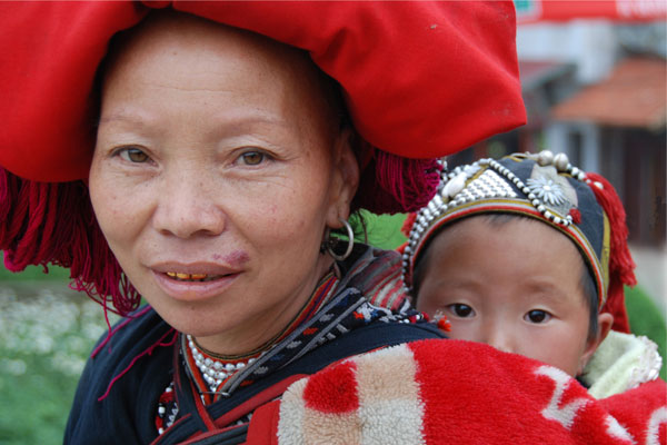 Woman from Van Tribe and Child